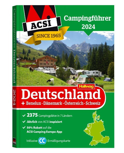 Deutschland 2024, Campingführer ACSI – CamperDays GmbH