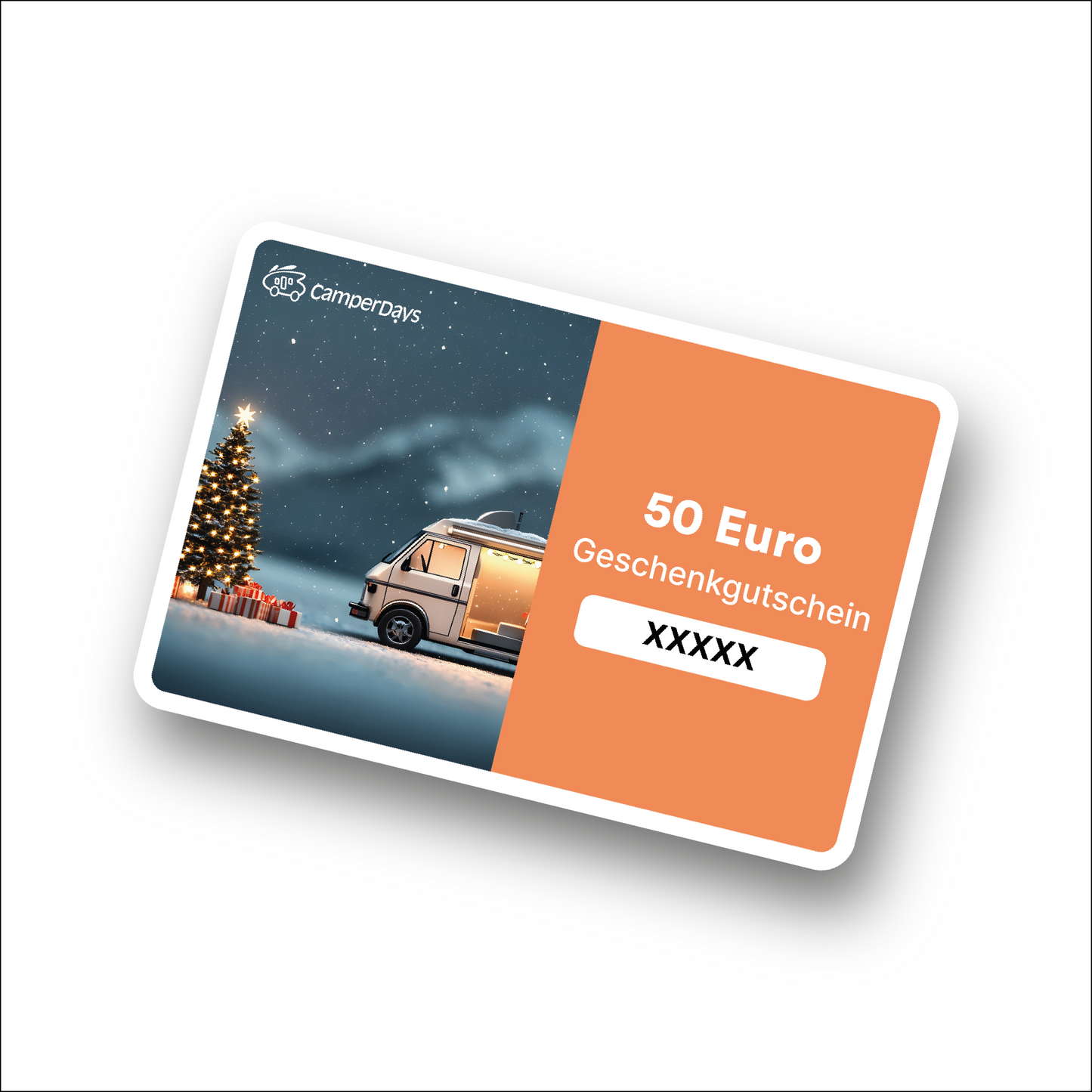50€ CamperDays-Geschenkgutschein