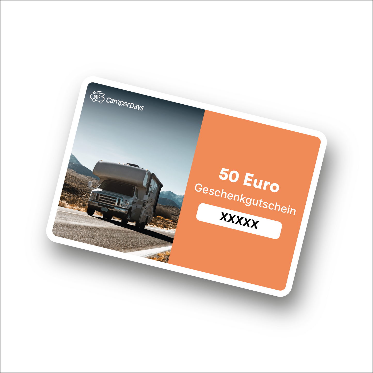 50€ CamperDays-Geschenkgutschein