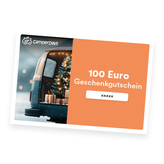 100€ CamperDays-Geschenkgutschein